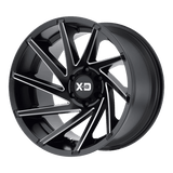 XD XD834 CYCLONE Satin Black Milled 18x9 +18 6X139.7 106.25