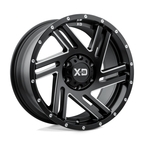 XD XD835 SWIPE Satin Black Milled 20x10 -18 5X127 72.6