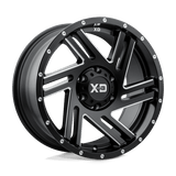 XD XD835 SWIPE Satin Black Milled 20x10 -18 5X127 72.6