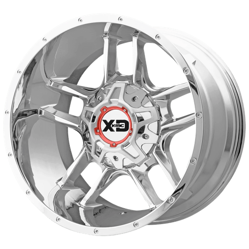 XD XD839 CLAMP Chrome 20x9 +0 8X170 125.5