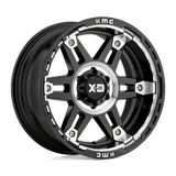 XD XD840 SPY II Gloss Black Machined 20x9 +0 6X139.7 106.25