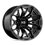 XD XD841 BONEYARD Gloss Black Milled 20x12 -44 5X127 71.5