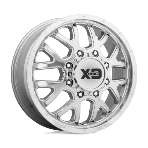 XD XD843 GRENADE DUALLY Chrome - Front 20x8.25 +127 8X165.1 125.5