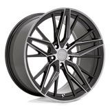 XO ZURICH Gloss Black W/ Machined Gloss Dark Tint 20x10.5 +25 5X114.3 76.1