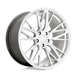 XO ZURICH Hyper Silver W/ Mirror Cut Face 20x9 +40 5X114.3 76.1