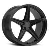 XO AUCKLAND Matte Black 20x11 +28 5X114.3 76.1