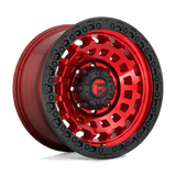 Fuel D632 ZEPHYR Candy Red Black Bead Ring 18x9 +01 6X135 87.1