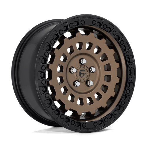Fuel D634 ZEPHYR Matte Bronze Black Bead Ring 17x8 +38 5X100 56.5