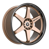 SPEC-1 RACING SPT-33 Matte Bronze Black Lip 17x8 +38 5x114.3/5x110 73.1