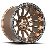 VORTEK VRT-601 Matte Bronze With Black Bead Ring 17x9 +0 6x135/6x139.7 106.1