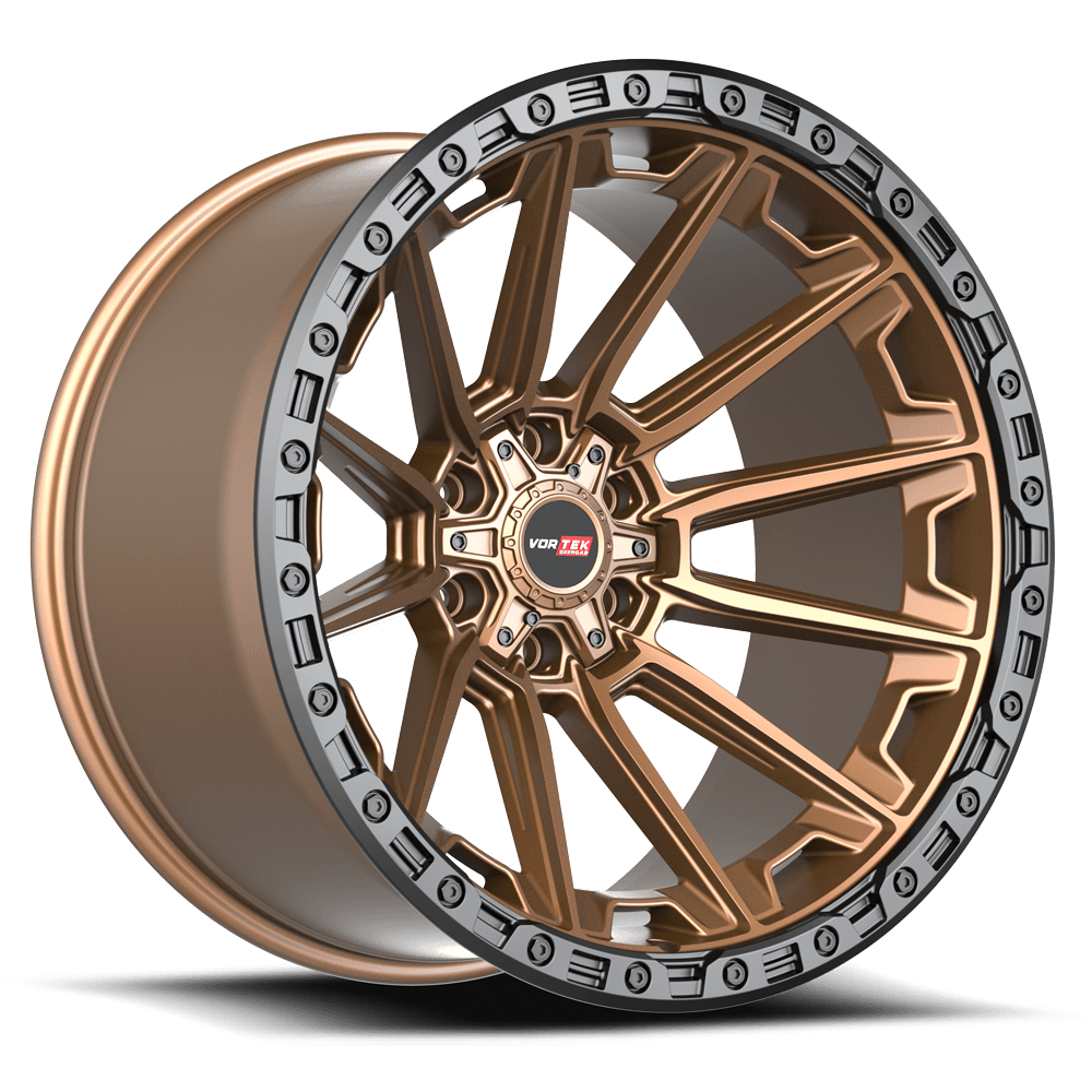 VORTEK VRT-601 Matte Bronze With Black Bead Ring 18x9 +12 6x135/6x139.7 106.1