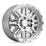 Black Rhino Hard Alloys ALAMO Silver W/ Mirror Face & Stainless Bolts 20x9 +12 6X139.7 112.1