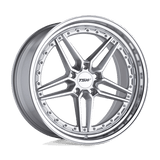 TSW ASCARI Silver W/ Mirror Cut Face & Lip 20x9 +32 5X112 66.56