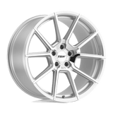 TSW CHRONO Silver W/ Mirror Cut Face 20x9 +20 5X114.3 76.1