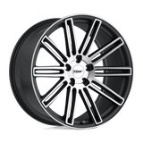 TSW CROWTHORNE Matte Gunmetal W/ Matte Machine Face 17x8 +40 5X108 72.1