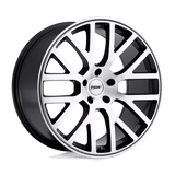 TSW DONINGTON Gunmetal Mirror Cut Face 20x10 +40 5X114.3 76.1