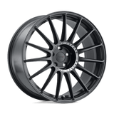TSW PADDOCK Semi Gloss Black W/ Machined Tinted Ring 17x8 +40 5X108 72.1