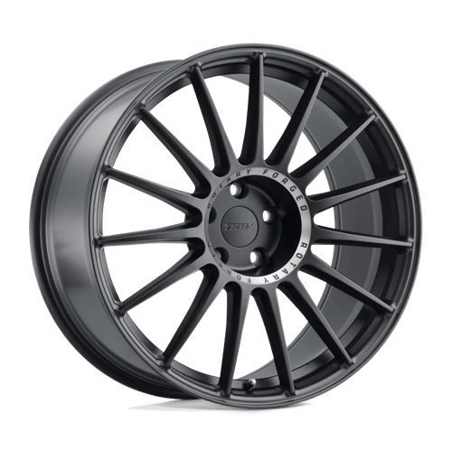 TSW PADDOCK Semi Gloss Black W/ Machined Tinted Ring 17x8 +35 5X114.3 76.1