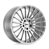 TSW TURBINA Titanium Silver W/ Mirror Cut Face 20x10.5 +25 5X120 76.1