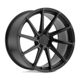 TSW WATKINS Double Black - Matte Black W/ Gloss Black Face 18x8.5 +35 5X120 76.1