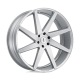 Status BRUTE Silver W/ Brushed Machined Face 22x9.5 +30 6X114.3 66.06