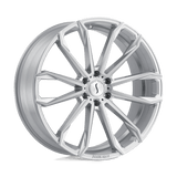Status MASTADON Silver W/ Brushed Machined Face 20x9 +20 5X139.7 78.1