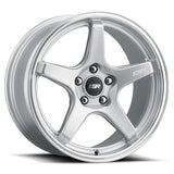 ESR AP5C HYPER SILVER/MACHINE LIP 18x8.5 +35 5x114.3 72.6