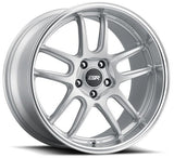 ESR AP8 HYPER SILVER/MACHINE LIP 18x9.5 -99 CUSTOM 999
