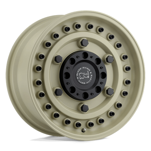 Black Rhino Hard Alloys ARMORY Desert Sand 17x9.5 -18 8X170 125.1