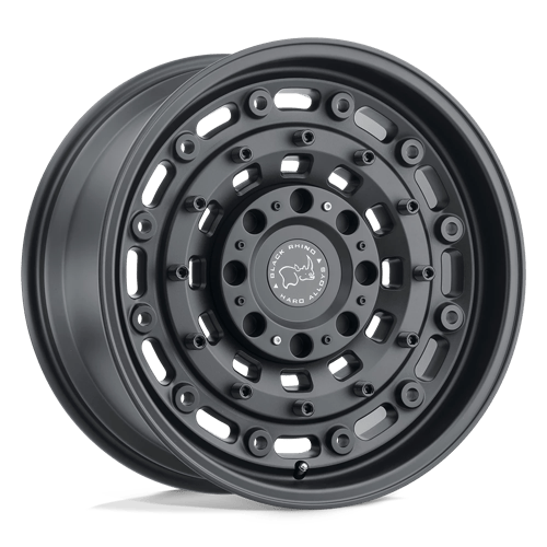 Black Rhino Hard Alloys ARSENAL Textured Matte Black 17x9.5 -18 8X165.1 122.1