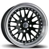 Avid 1 AV-12 Gloss Black 16x8 +25 4X100/4X114.3 73.1