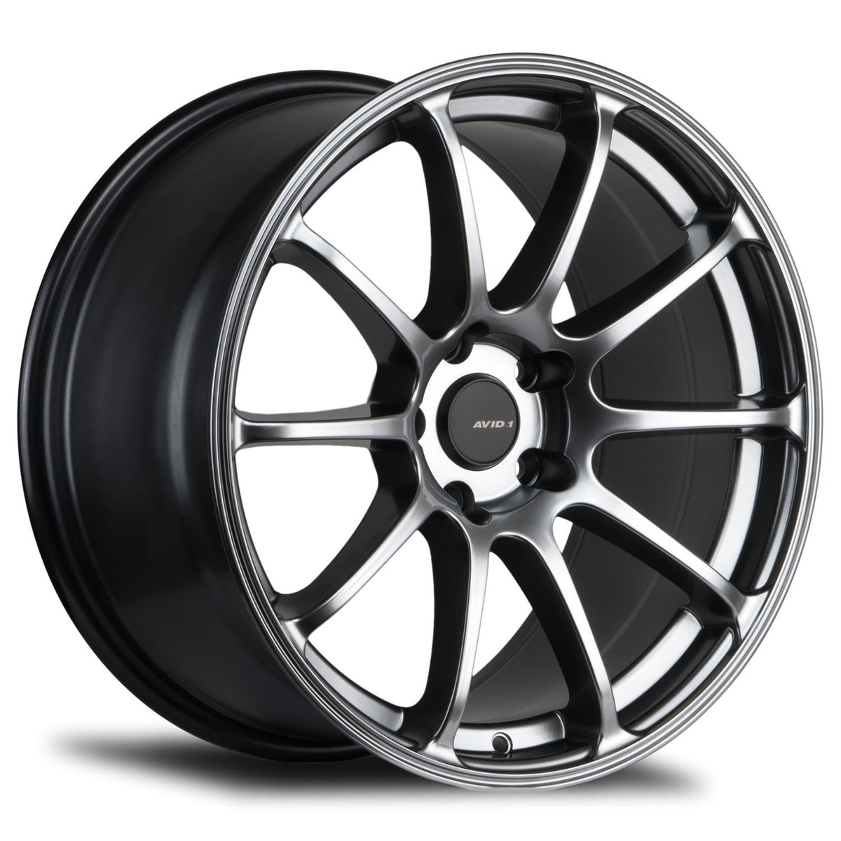 Avid 1 AV-27 HYPER BLACK 17x8 +35 5x114.3 73.1
