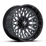 SENTALI FORGED SF-6 Gloss Black Milled 22x10 -24 5x139.7 77.8