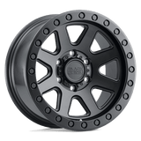 Black Rhino Hard Alloys BAKER Matte Black 18x9 +12 6X139.7 112.1