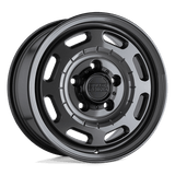 Black Rhino Hard Alloys BANDOLIER Gloss Gunmetal 16x8 +45 5X130 78.1