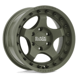 Black Rhino Hard Alloys BANTAM Olive Drab Green 16x8 -10 5X127 71.6