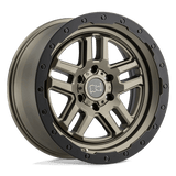 Black Rhino Hard Alloys BARSTOW Matte Bronze W/ Matte Black Ring 17x9.5 +12 6X135 87.1