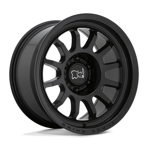 Black Rhino Hard Alloys RAPID Matte Black 17x9 +12 6X139.7 112.1
