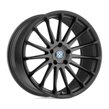Beyern AVIATIC Matte Gunmetal W/ Gloss Black Lip 18x8.5 +40 5X120 72.56