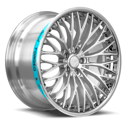 SENTALI BARREL SB1 Polished Lip / Hyper Silver Centre 19x9.5 +25 5x112 66.6