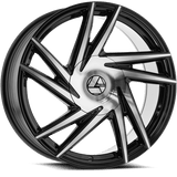 AZARA AZA-529 Gloss Black Machined 26x8.5 +35 5x112/5x114.3 74.1