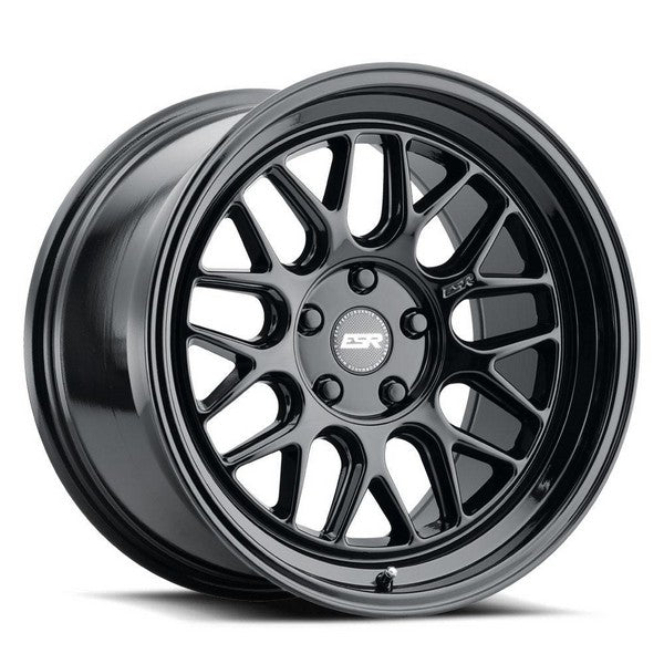 ESR CR1 Gloss Black 18x9.5 +35 5X100 72.6