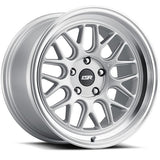 ESR CR1 HYPER SILVER/MACHINE LIP 19x11 +25 5x114.3 72.6