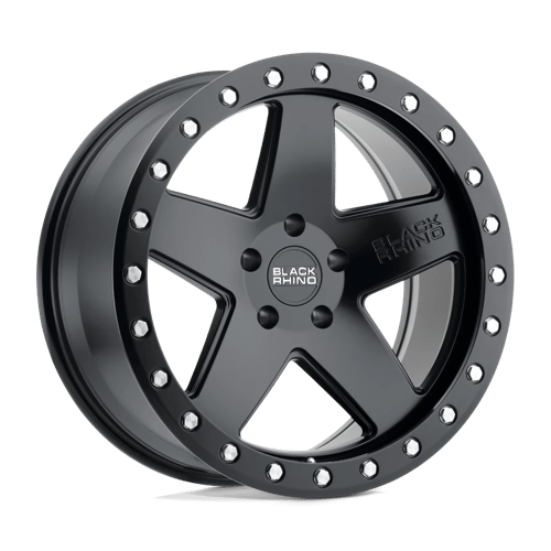 Black Rhino Hard Alloys CRAWLER Matte Black 17x9.5 +0 5X139.7 78.1