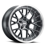 ESR CS11 GLOSS GRAPHITE MACHINE LIP 19x9.5 +22 5X120 72.6