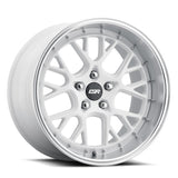 ESR CS11 GLOSS WHITE/MACHINE LIP 19x9.5 +22 CUSTOM 72.6