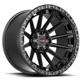 VORTEK VRT-601 Matte Black 24x10 +18 6x135/6x139.7 106.1