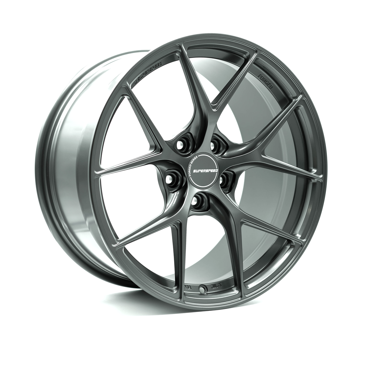 SUPERSPEED PF05RR Matt Gunmetal 18x9 +42 5x112 57.1