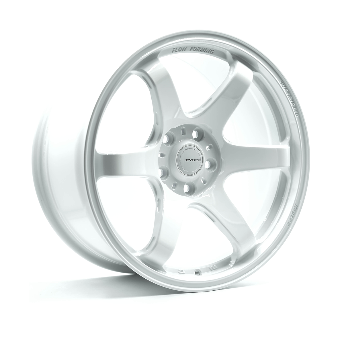 SUPERSPEED RF06RR Speed White - Full Paint 18x9.5 +22 5x114.3 73.1