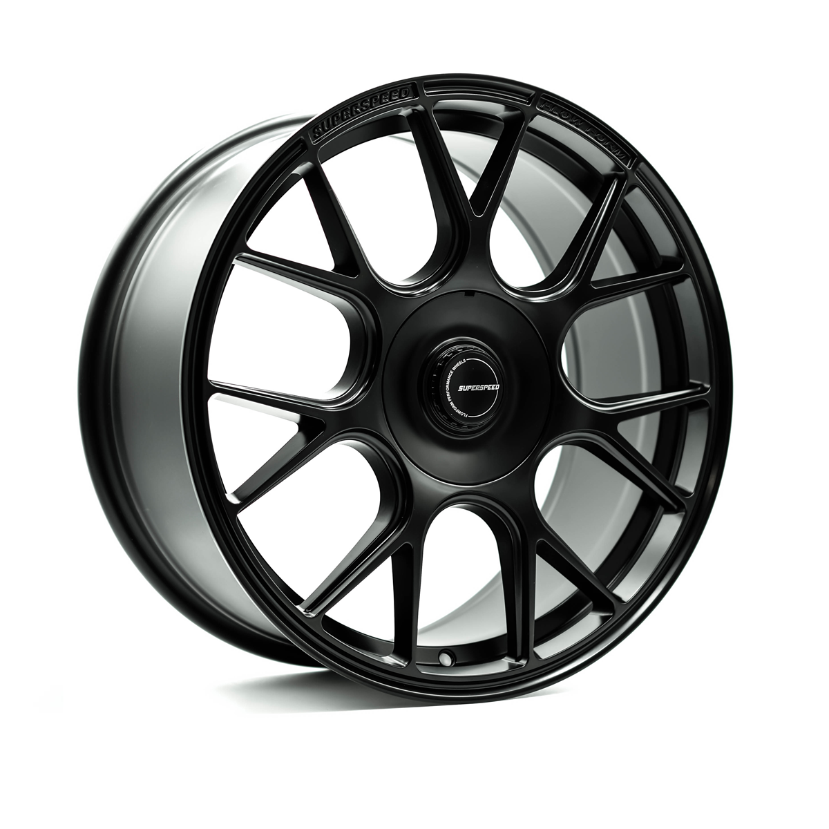 SUPERSPEED RF01 Progressive Matt Black 18x8.5 +45 5x100|5x112 73.1